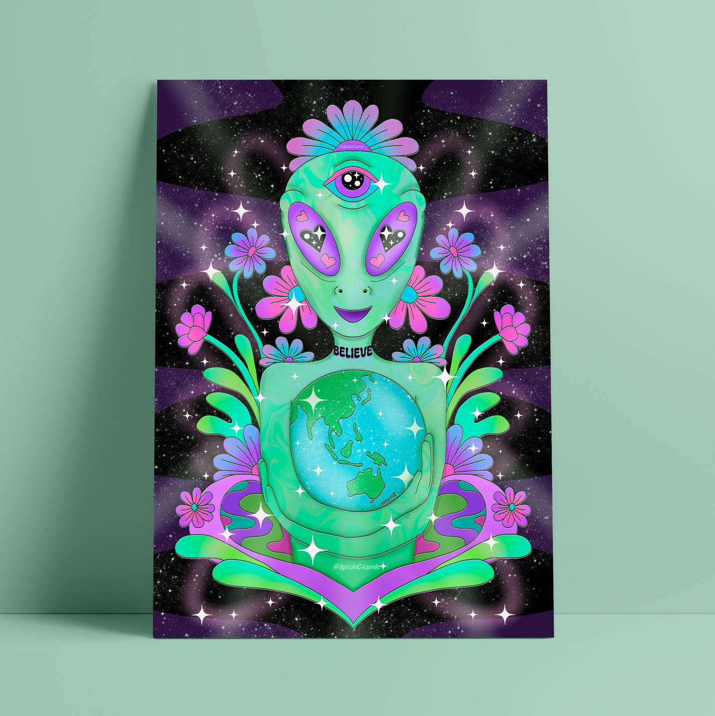 Believe Art Print