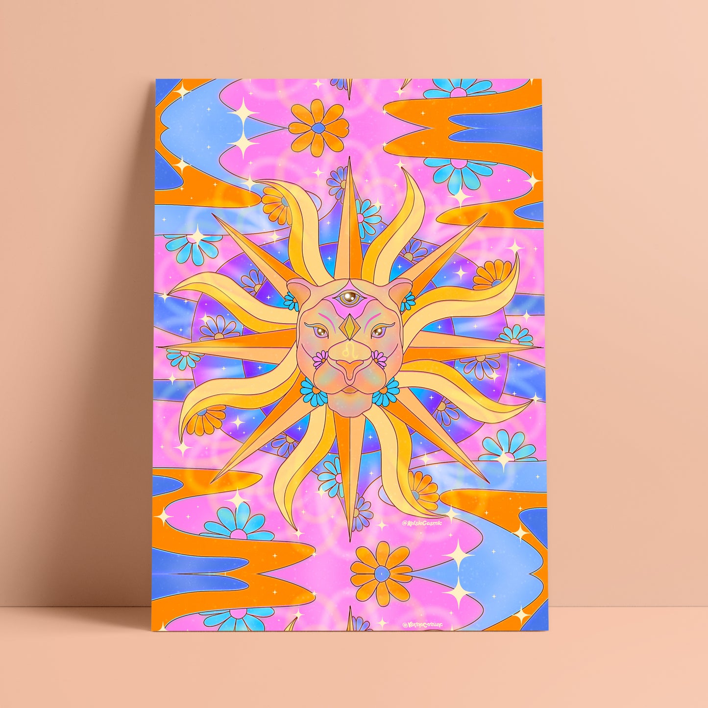 Leo Art Print