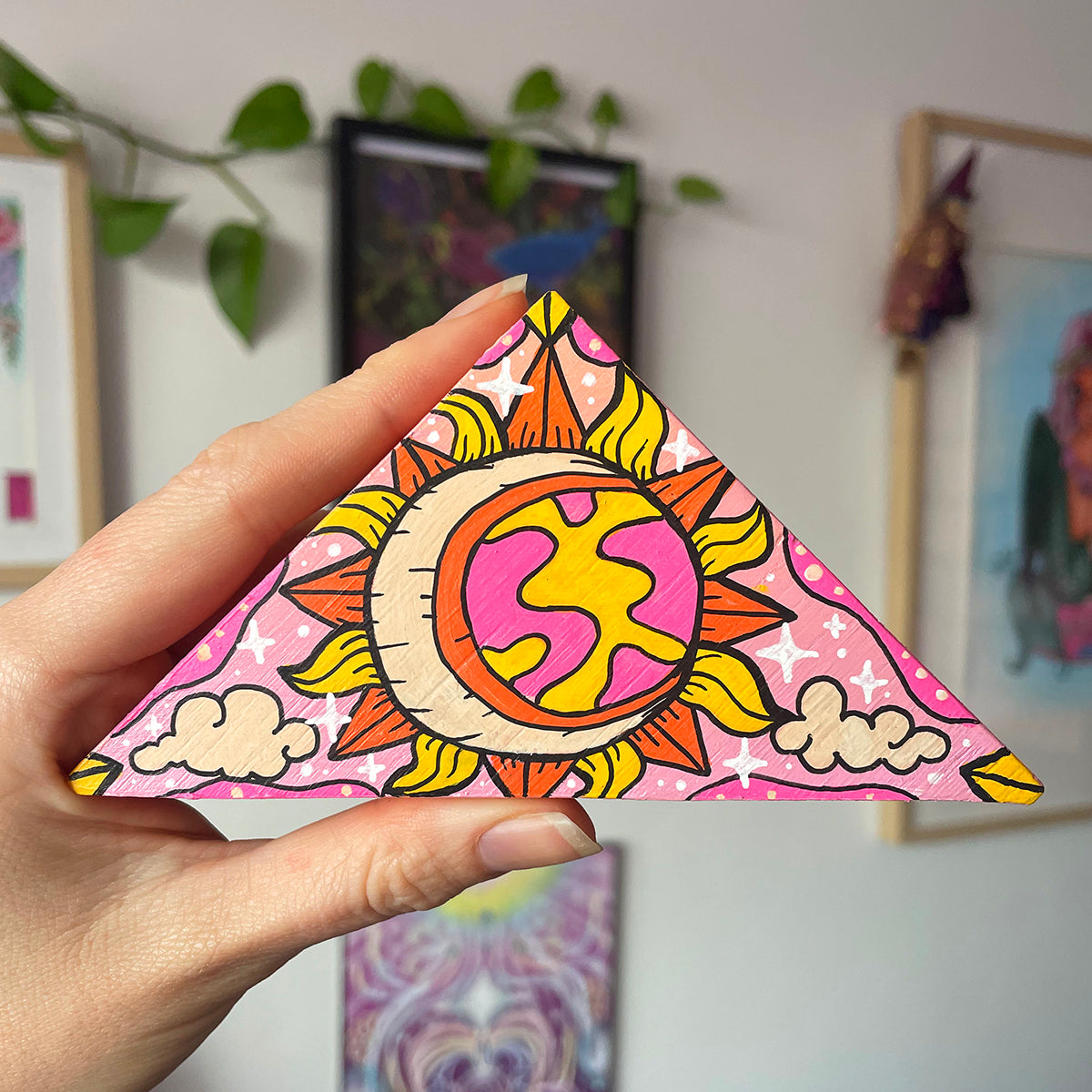 Sunrise Sunset Mini Painting Wall Charm