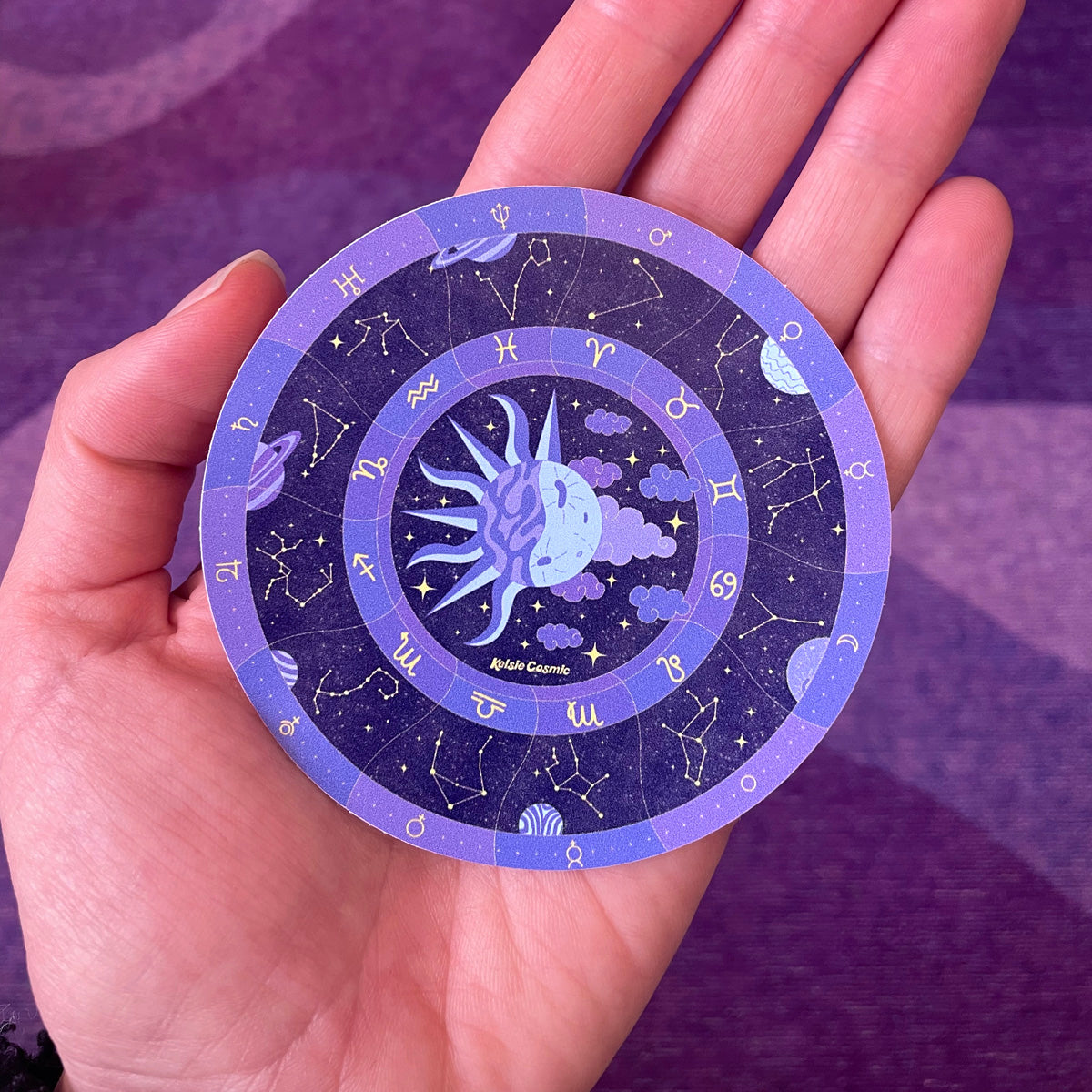 Zodiac Wheel Sticker