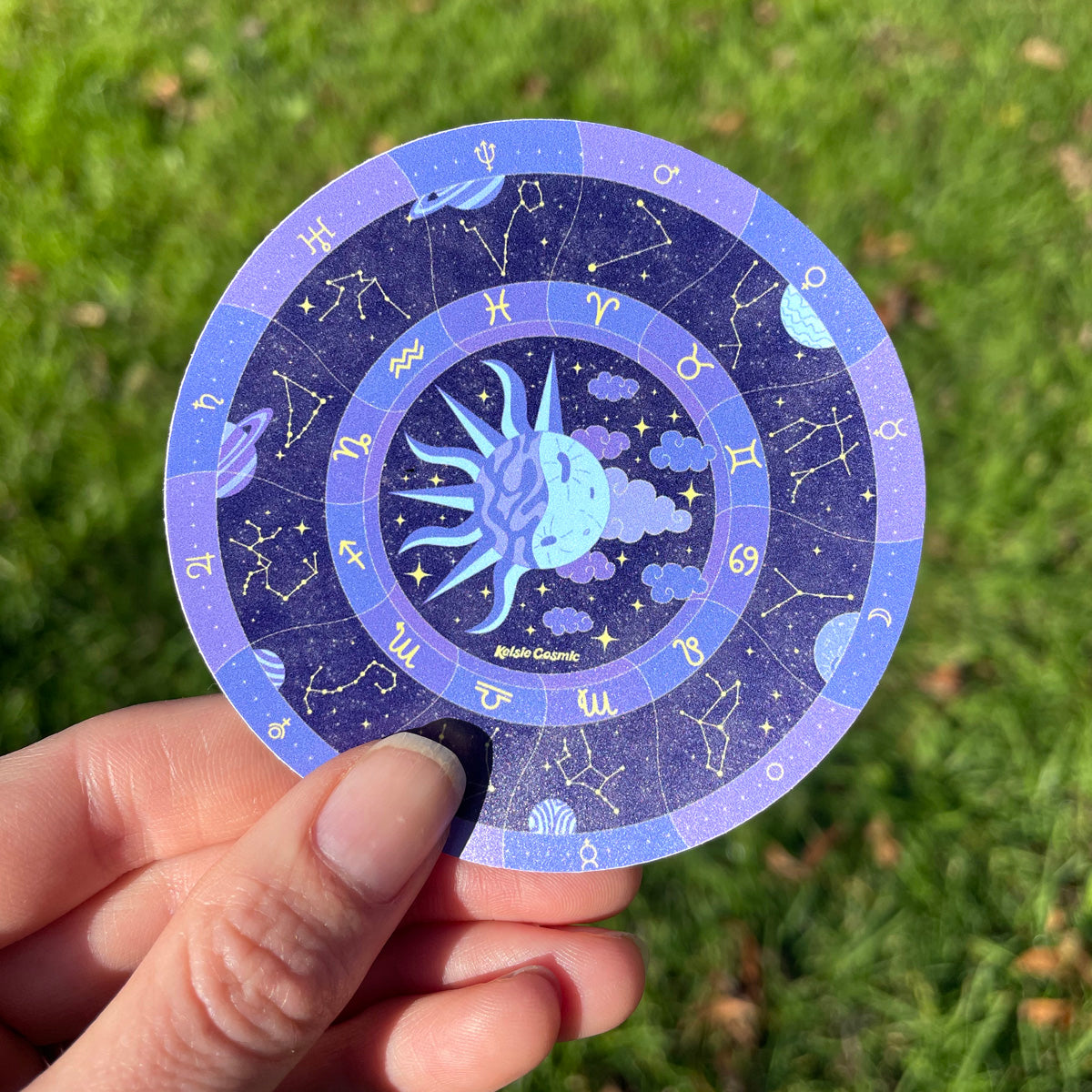 Zodiac Wheel Sticker