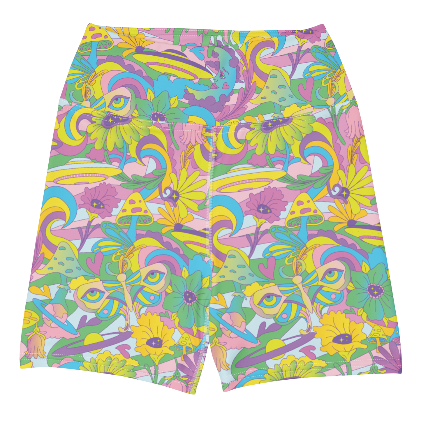 Cosmic Skyway Yoga Shorts