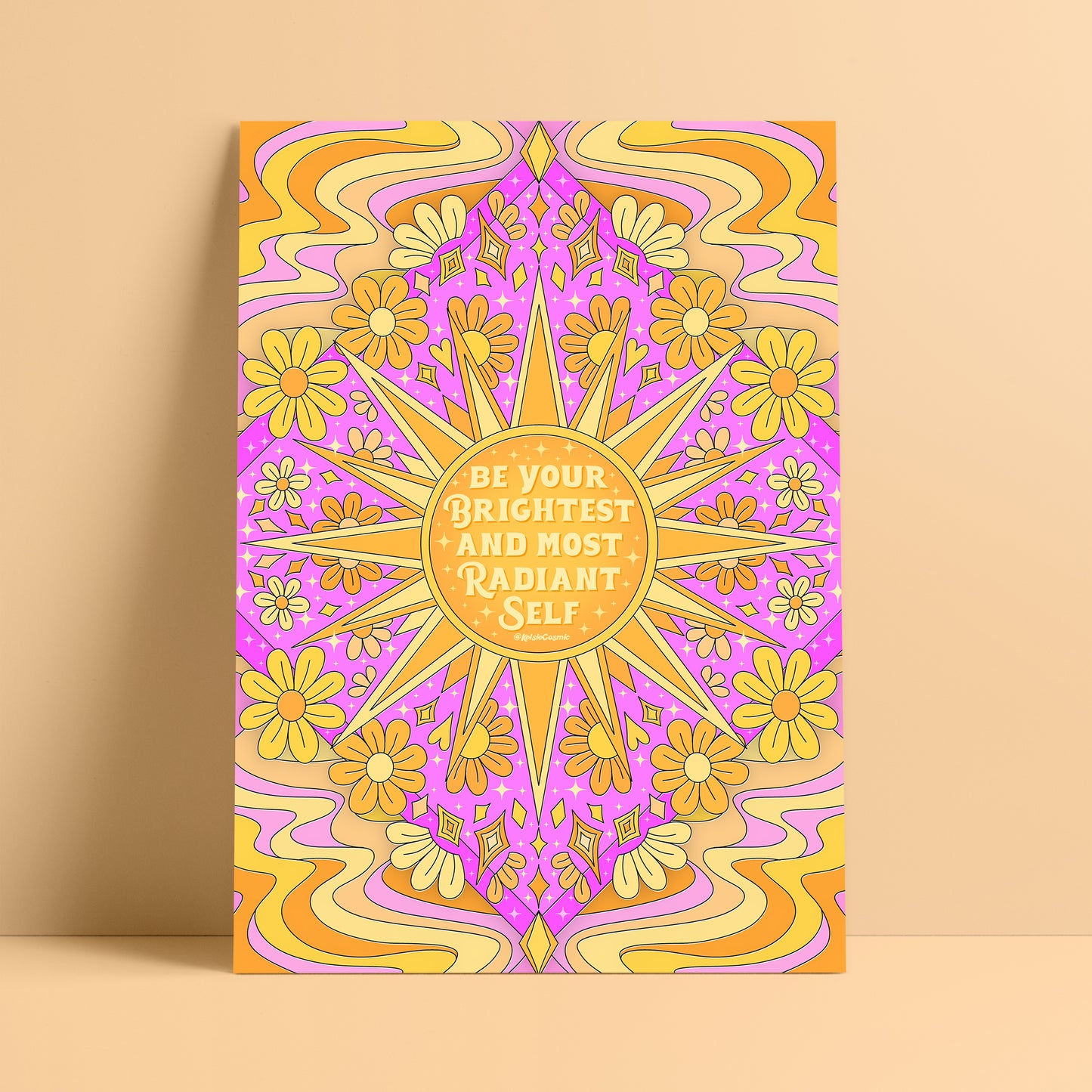 Be Bright Art Print