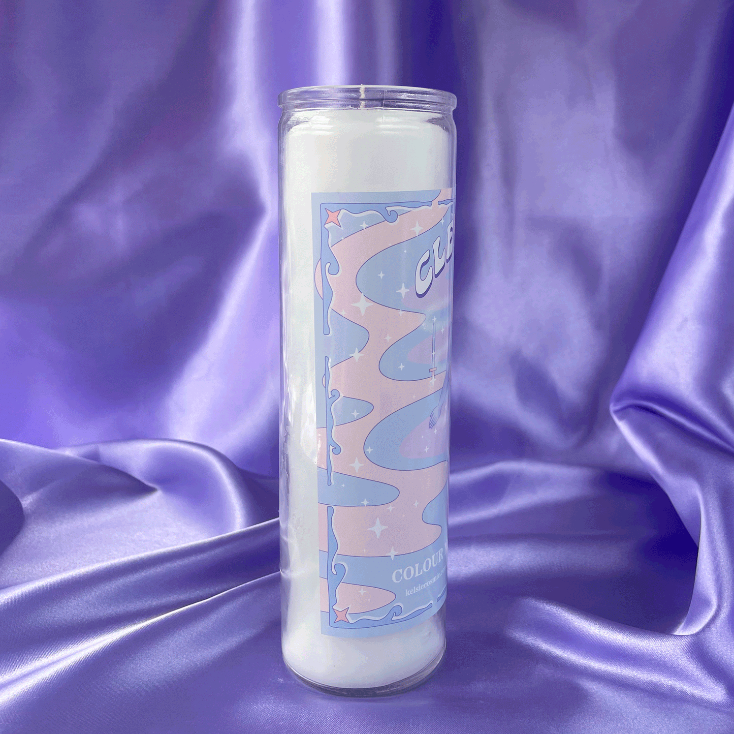 Cleanse Colour Magic White Candle