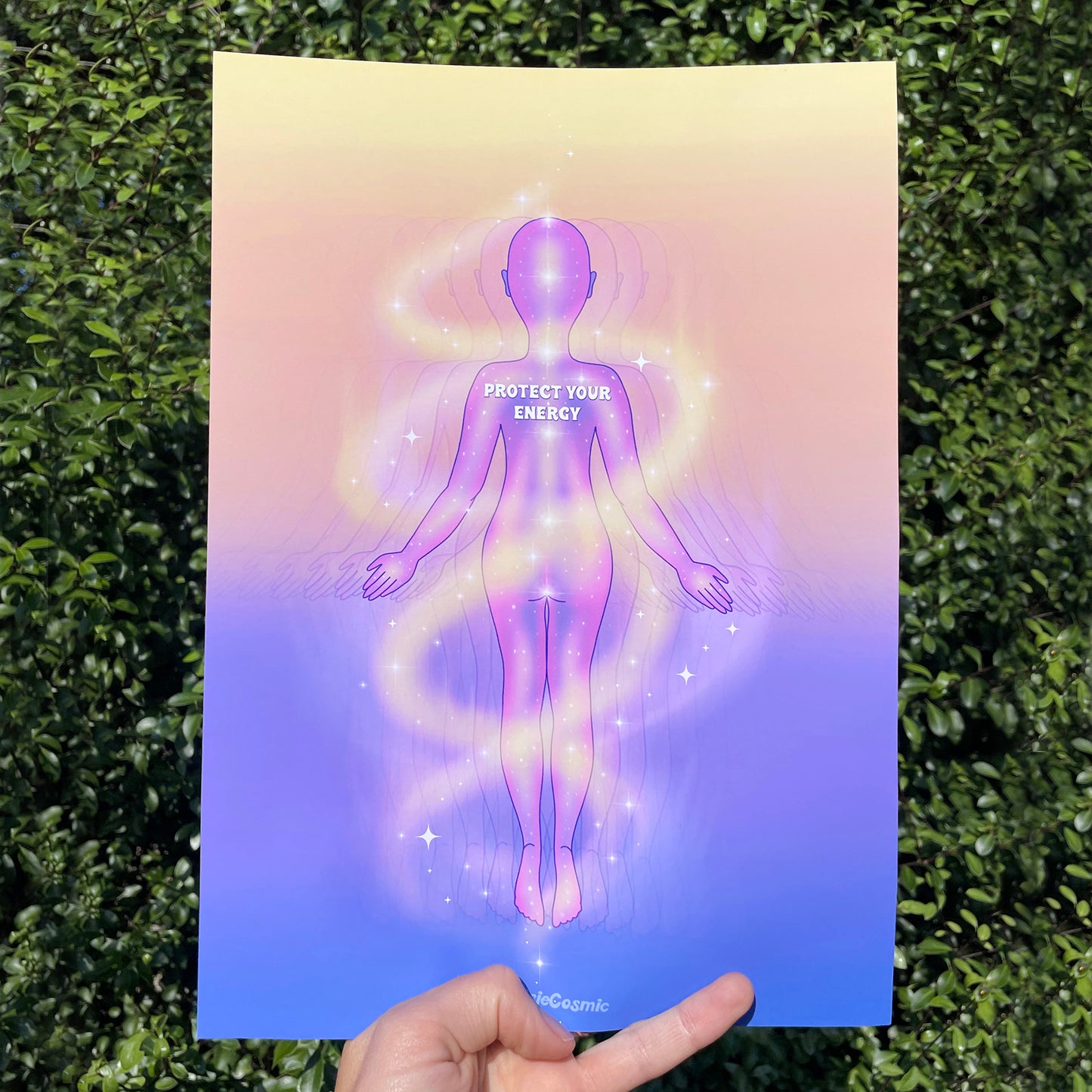 Protect Your Energy Art Print