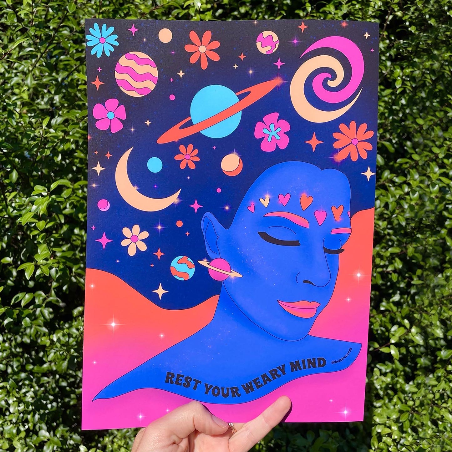 Rest your Weary Mind Art Print