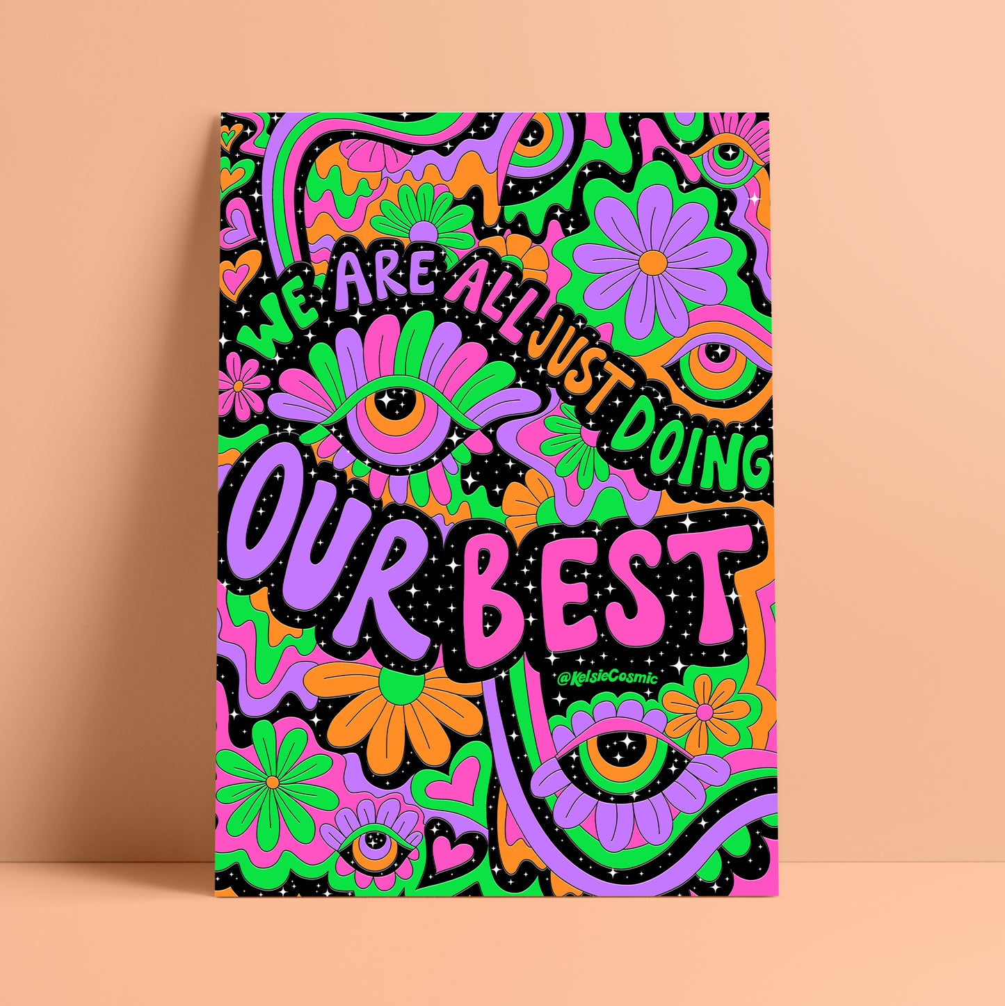 Doing our Best Art Print