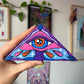 All Seeing Shroom Mini Painting Wall Charm