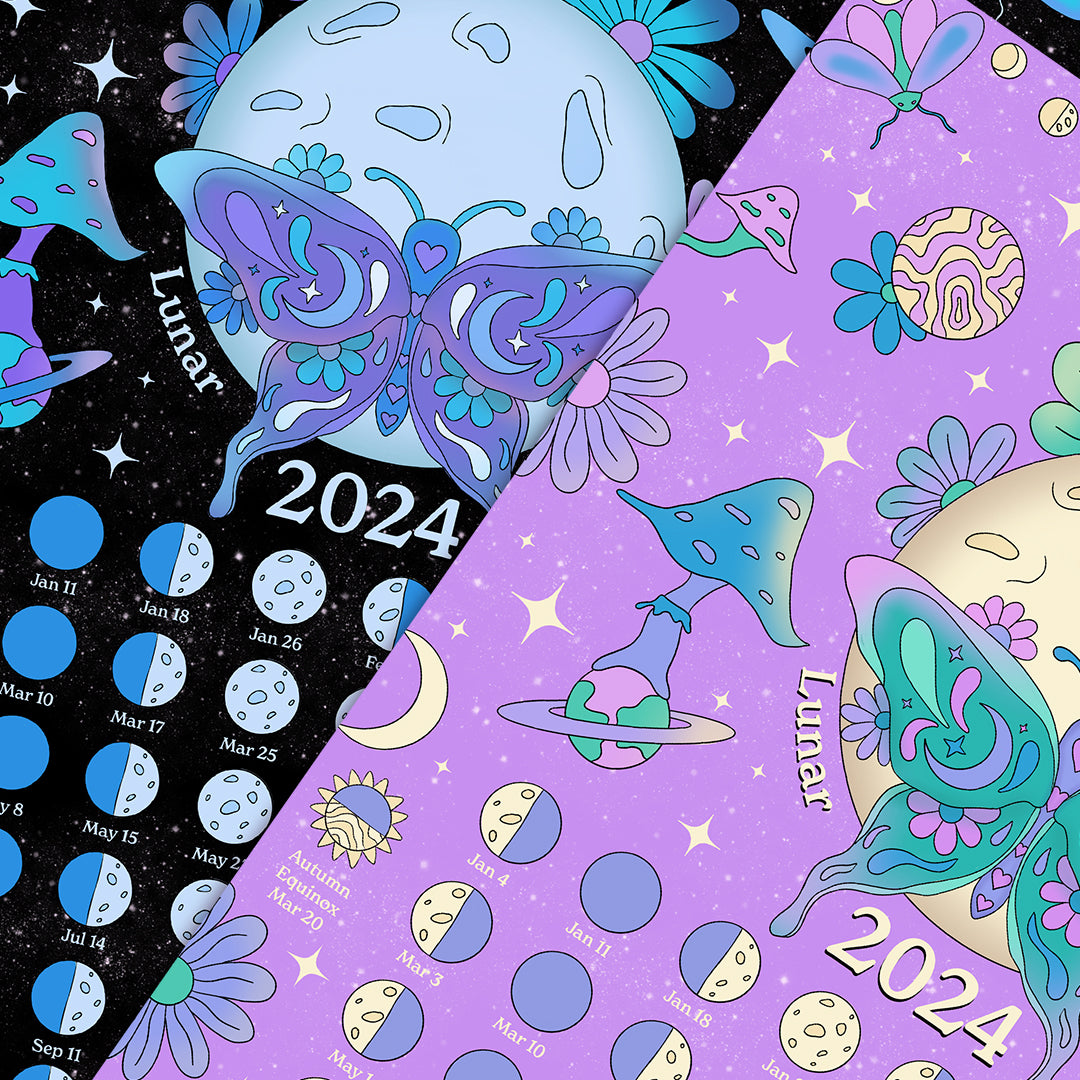 2024 Lunar Moon Calendar – Kelsie Cosmic