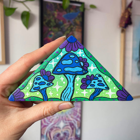 Coven of Shrooms Mini Painting Wall Charm