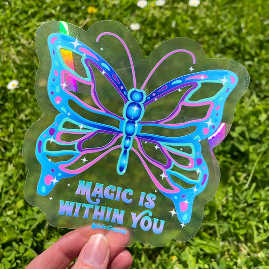 Magic is Within You Suncatcher Decal