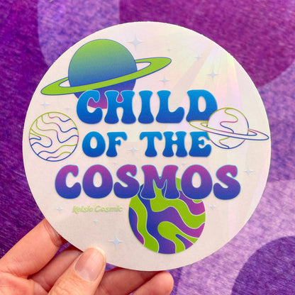 Child of the Cosmos Suncatcher Decal