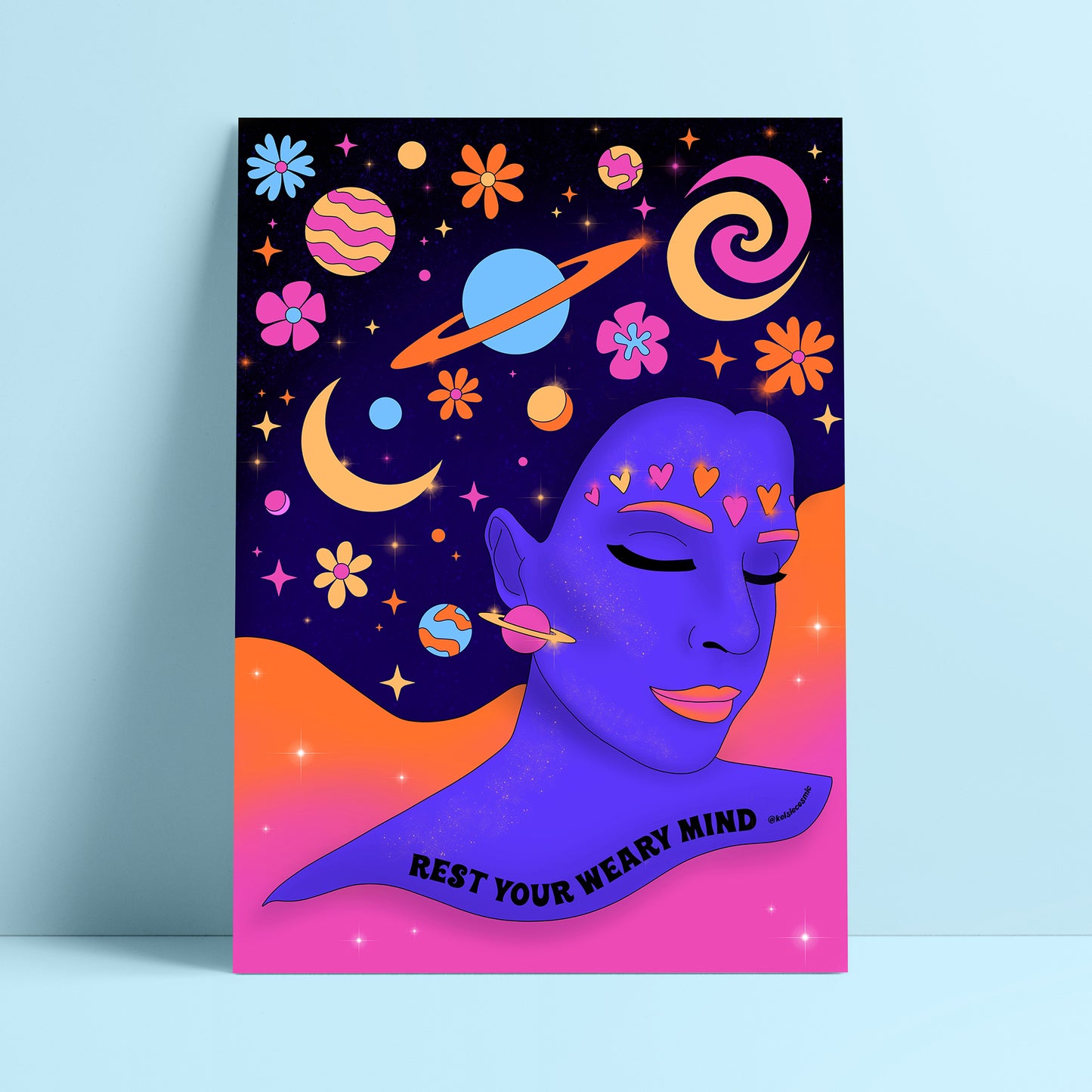 Rest your Weary Mind Art Print