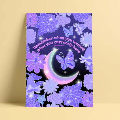Remember Art Print