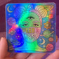 Wear a Mask Holographic Sticker